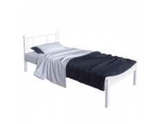 Металеве ліжко Аміс міні 80x190 білий