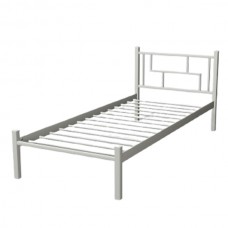 Металеве ліжко Аміс міні 90x200 сірий оксамит