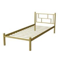 Металеве ліжко Аміс міні 90x190 золото