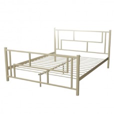Металеве ліжко Аміс 120x200 бежевий