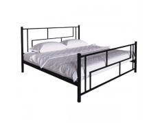 Металеве ліжко Аміс 160x200 чорний
