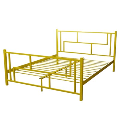 Металеве ліжко Аміс 160x200 жовтий