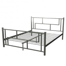 Металеве ліжко Аміс 180x190 сірий