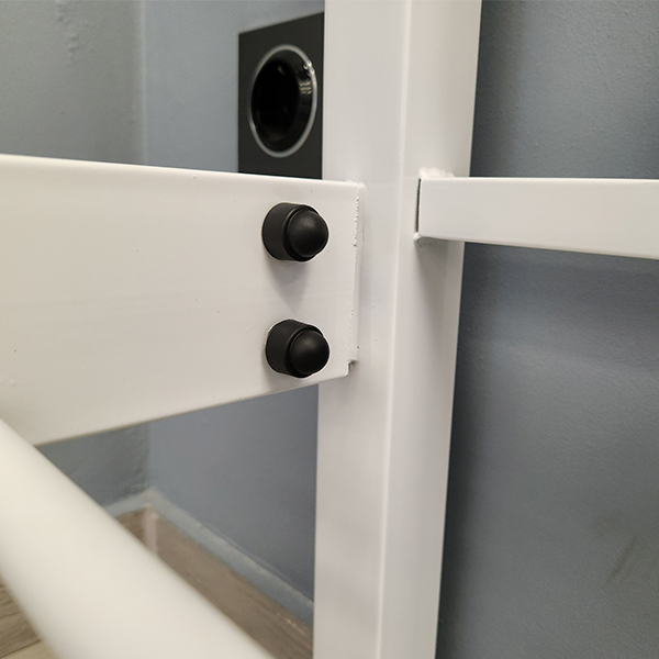 Металеве ліжко Аміс міні 80x190 білий