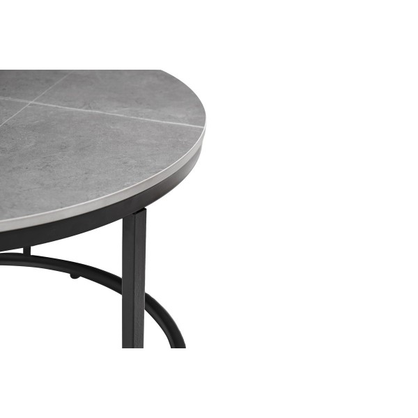 Комплект журнальних столів CT-35 Лоренза петра грей + чорний