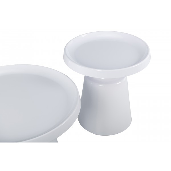 Комплект журнальних столів CT-45 Беніто білий + білий