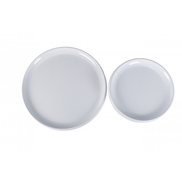 Комплект журнальних столів CT-45 Беніто білий + білий