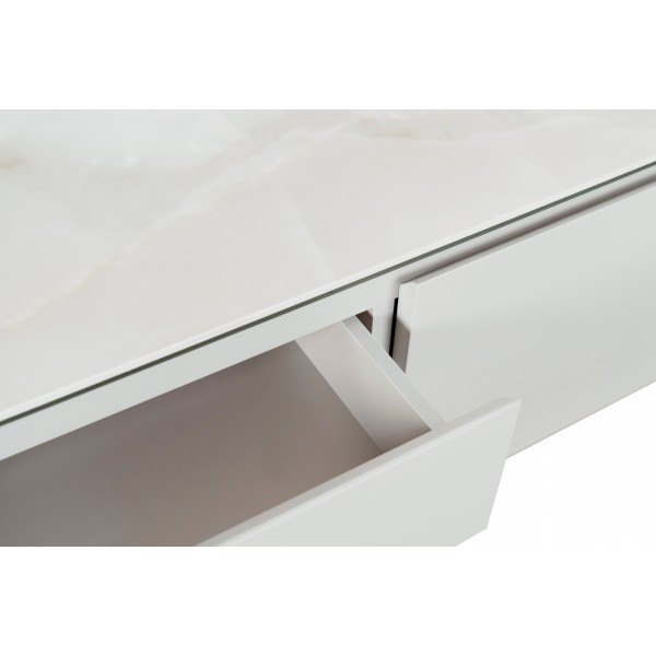 ТВ-тумба "Лунаріо" айворі онікс + айворі