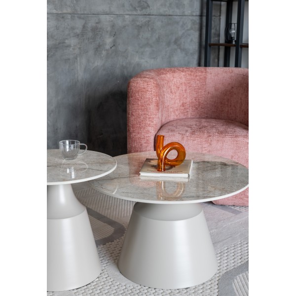 Комплект журнальних столів CT-42 Дадді містік грей + капучино