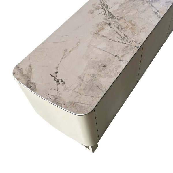 ТВ-тумба "Крістіано" аврора голд + бежевий