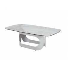 Журнальний стіл "Арно" сілвер рівер + айворі
