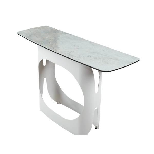 Консоль "Арно" сілвер рівер + айворі