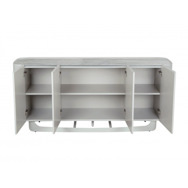 Буфет "Арно" сілвер рівер + айворі