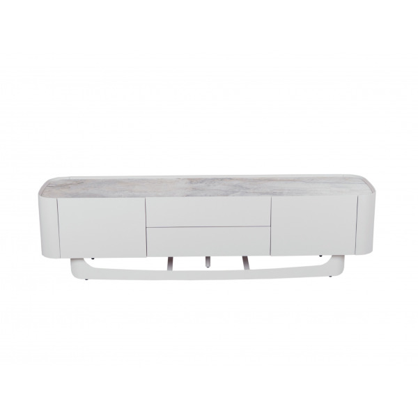 ТВ-тумба "Арно" сілвер рівер + айворі