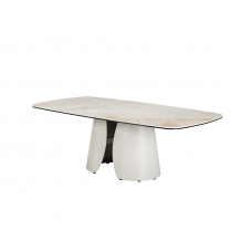 Журнальний стіл "Лунаріо" айворі онікс + айворі