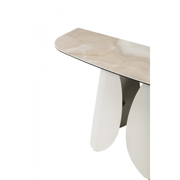 Консоль "Лунаріо" айворі онікс + айворі