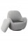 Поворотне крісло "Каллісто" сірий