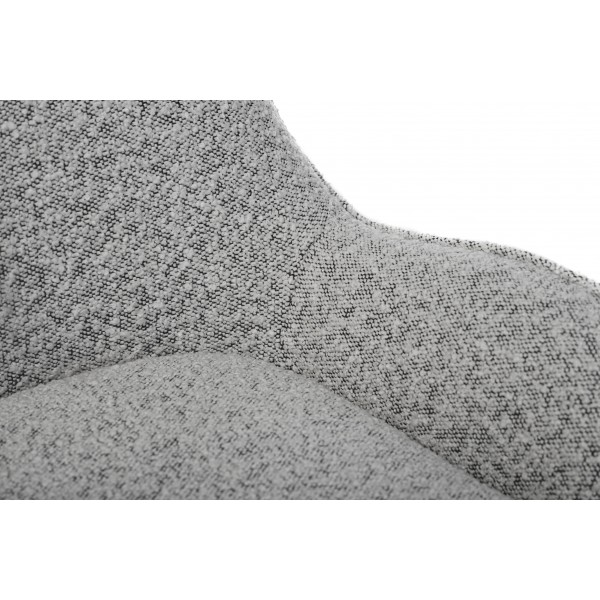 Поворотне крісло "Каллісто" сірий