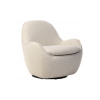 Поворотне крісло "Каллісто" айворі