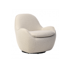 Поворотне крісло "Каллісто" айворі