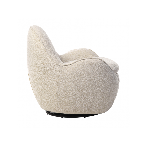 Поворотне крісло "Каллісто" айворі