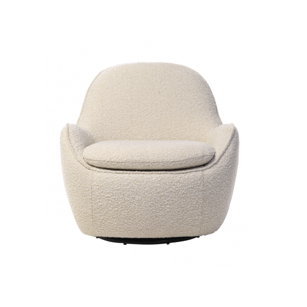 Поворотне крісло "Каллісто" айворі