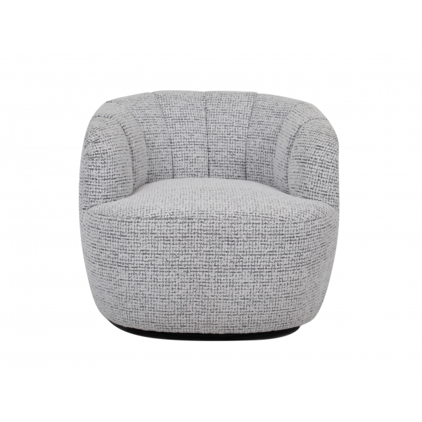 Поворотне крісло "Верона" сніжний графіт