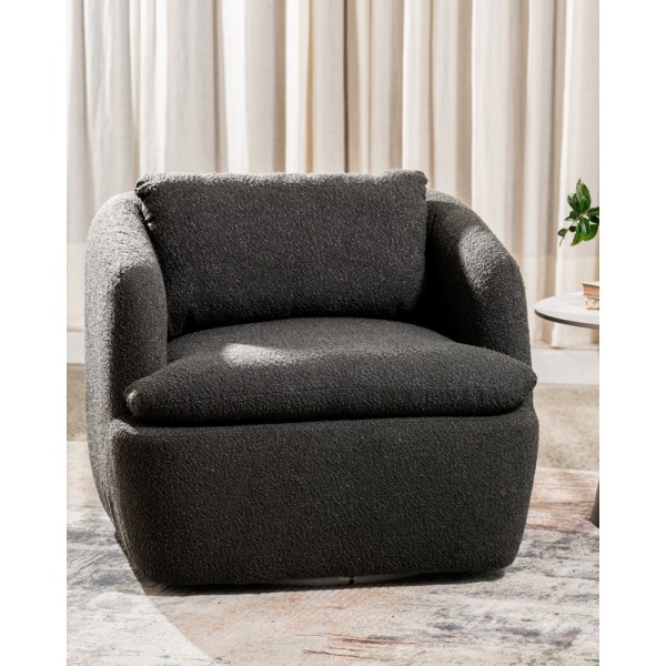 Поворотне крісло "Гарібальді" графіт