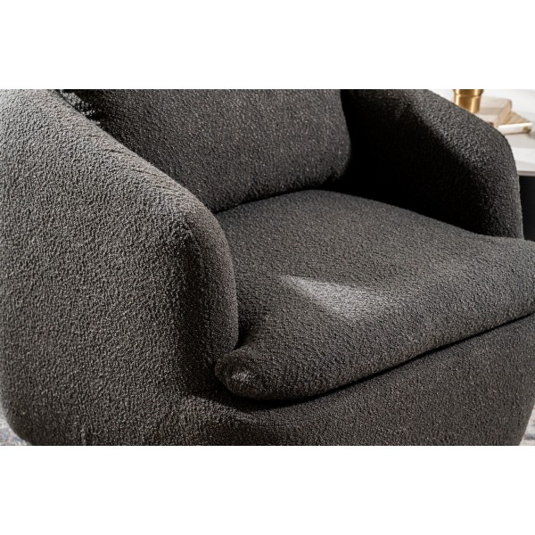 Поворотне крісло "Гарібальді" графіт