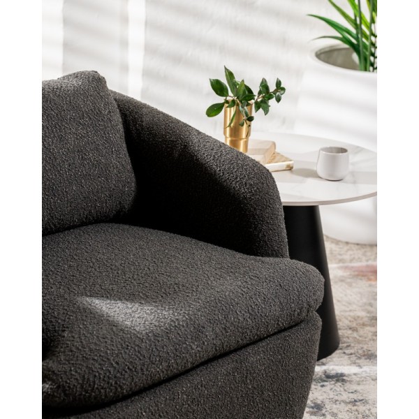 Поворотне крісло "Гарібальді" графіт