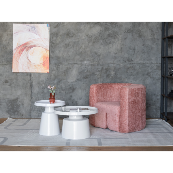 Крісло "Фаусто" пудровий