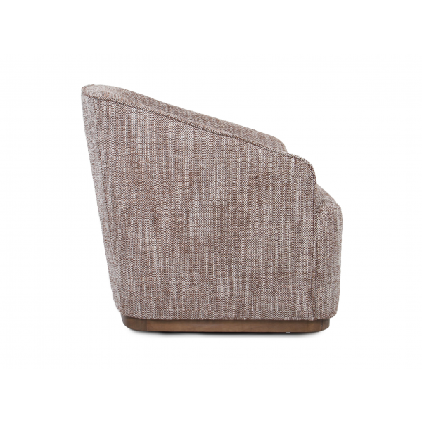 Поворотне крісло "Тіволі" теплий каштан