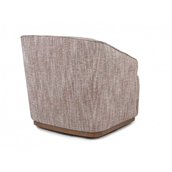 Поворотне крісло "Тіволі" теплий каштан