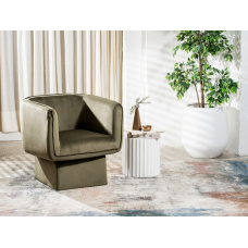 Поворотне крісло "Міріам" зелений мох