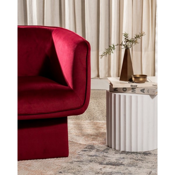 Поворотне крісло "Міріам" винний