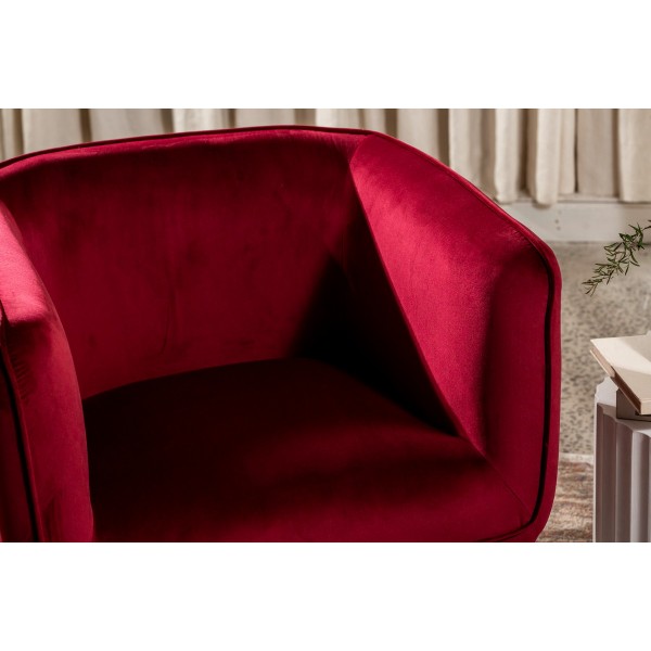 Поворотне крісло "Міріам" винний