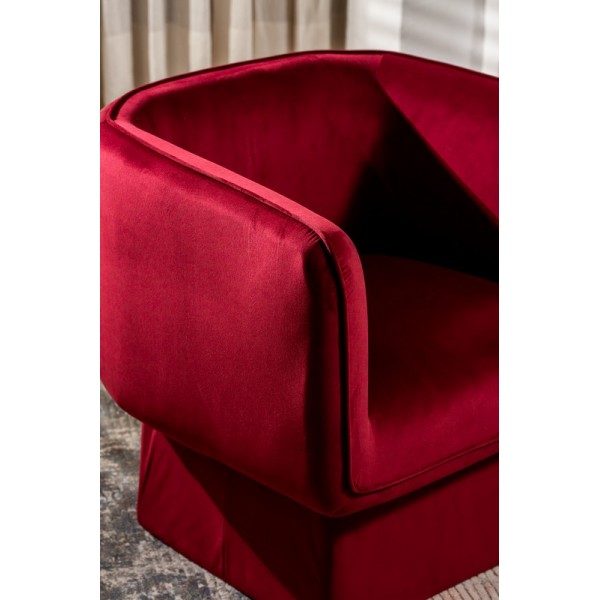 Поворотне крісло "Міріам" винний