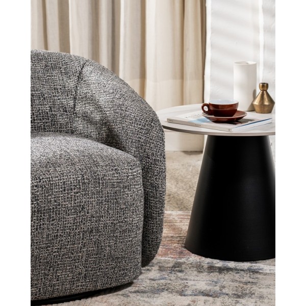 Поворотне крісло "Тіно" сірий