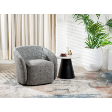 Поворотне крісло "Тіно" сірий