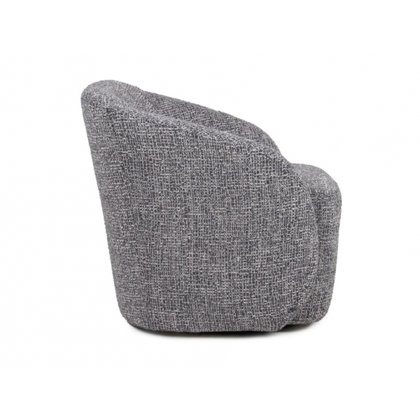 Поворотне крісло "Тіно" сірий