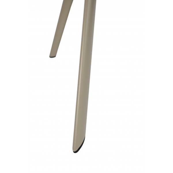 Стілець поворотний R-168 перлинний тауп + капучино