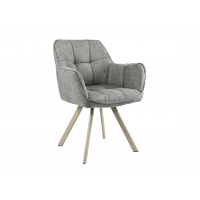 Стілець M-235 сірий агат + капучино