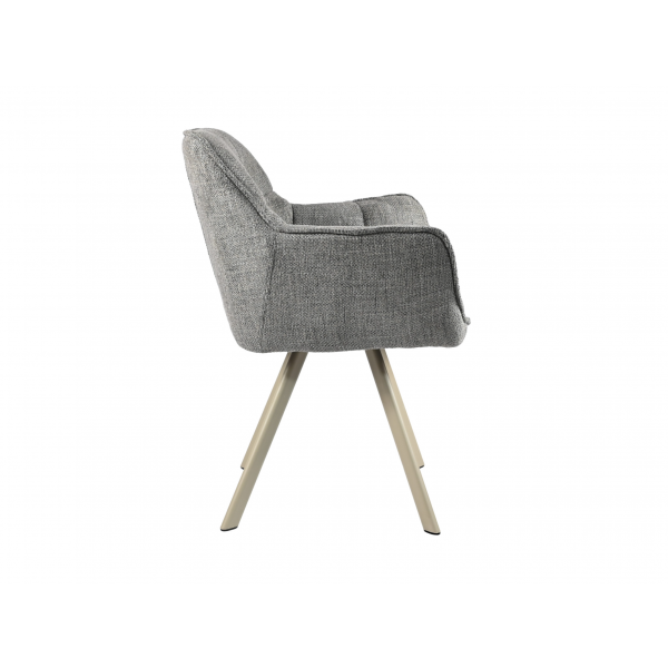 Стілець M-235 сірий агат + капучино