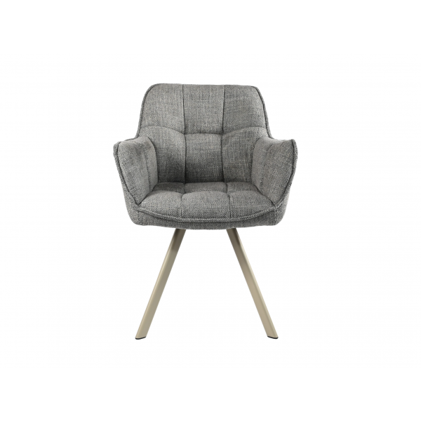 Стілець M-235 сірий агат + капучино