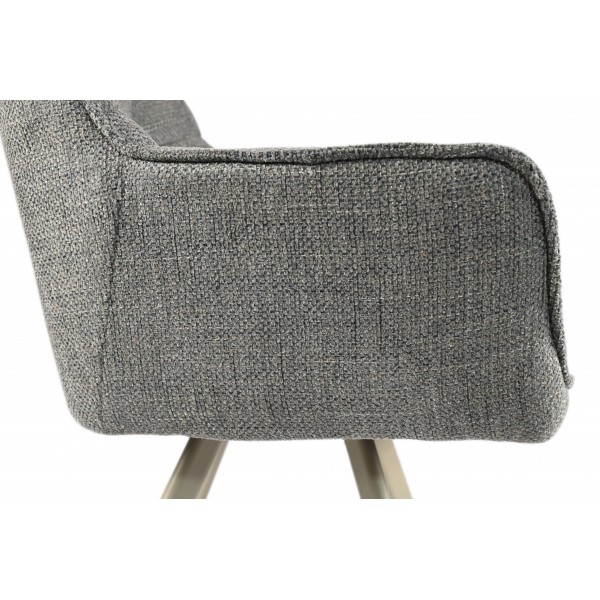 Стілець M-235 сірий агат + капучино