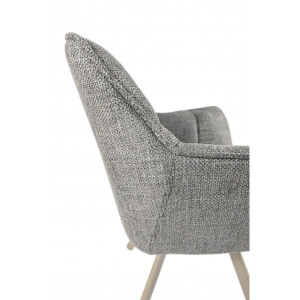 Стілець M-235 сірий агат + капучино