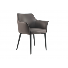 Стілець M-90 сірий + чорний