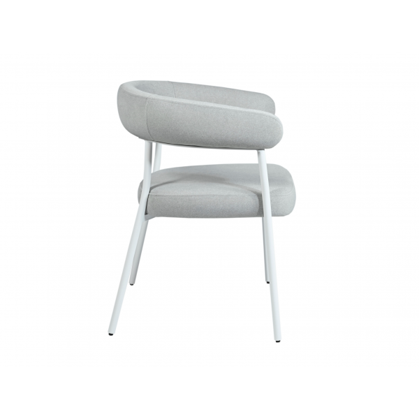 Стілець M-230 устричний + білий