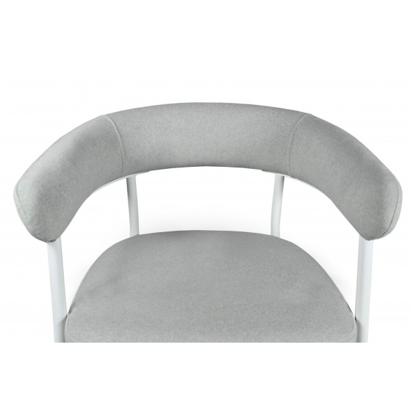 Стілець M-230 устричний + білий