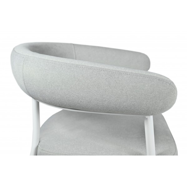 Стілець M-230 устричний + білий